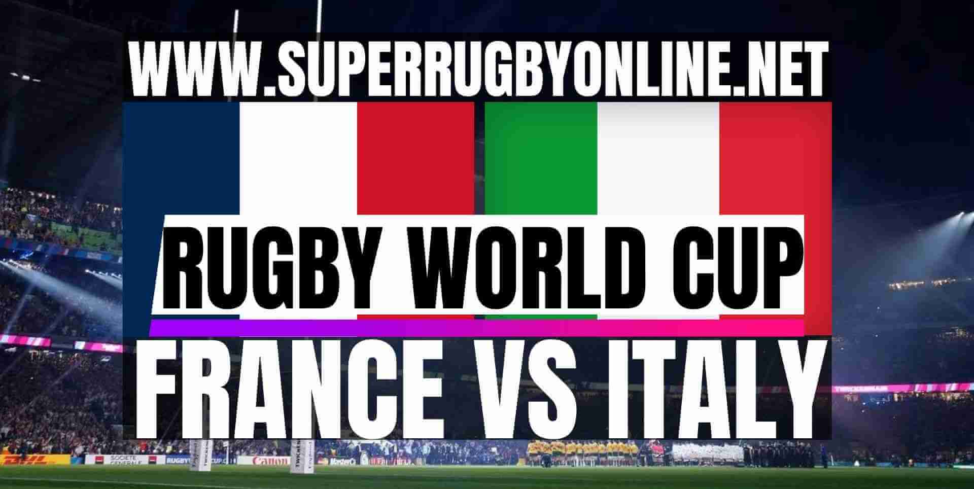 France vs Italy RWC 2023 Live Stream | Full Match Replay slider